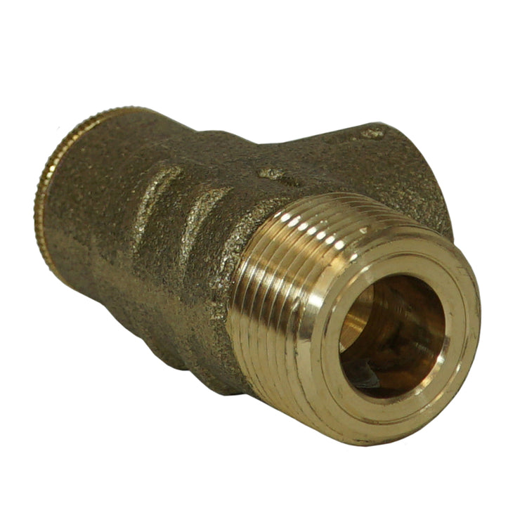 Brass (No Lead) Pressure Relief Valve – 75 PSI & 100 PSI Options | Cold Water System Protection | PRV