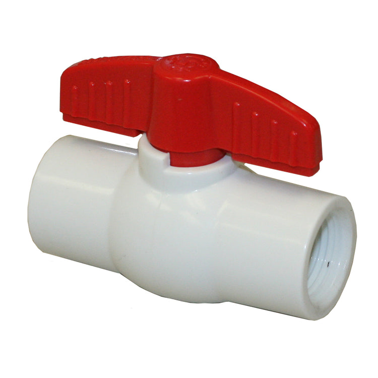 PVC Ball Valve – Full Port | High-Flow Direct Glue Connection