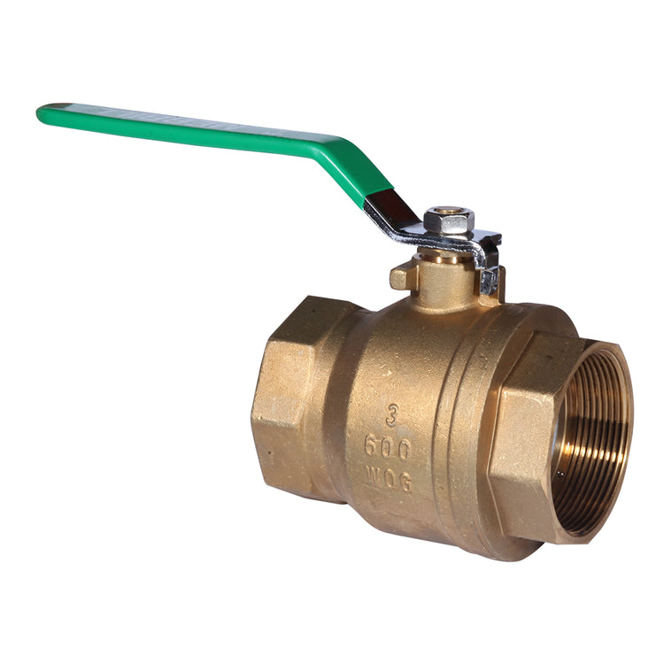 Brass (No Lead) Ball Valve – Durable, Lead-Free Control Valve for Water Systems