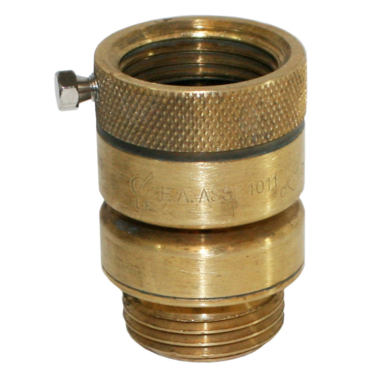 BVBADNL75 3/4" Brass Vacuum Breaker with Auto Drain