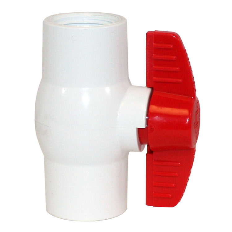 PVC Ball Valve – Full Port | High-Flow Direct Glue Connection