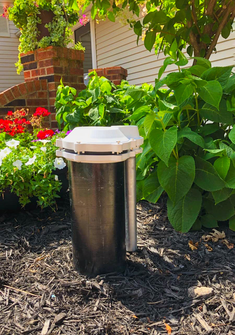 Sanitary Well Cap – ABS Series, High-Impact Resin, 6" IPS, Vermin-Proof | WCABS