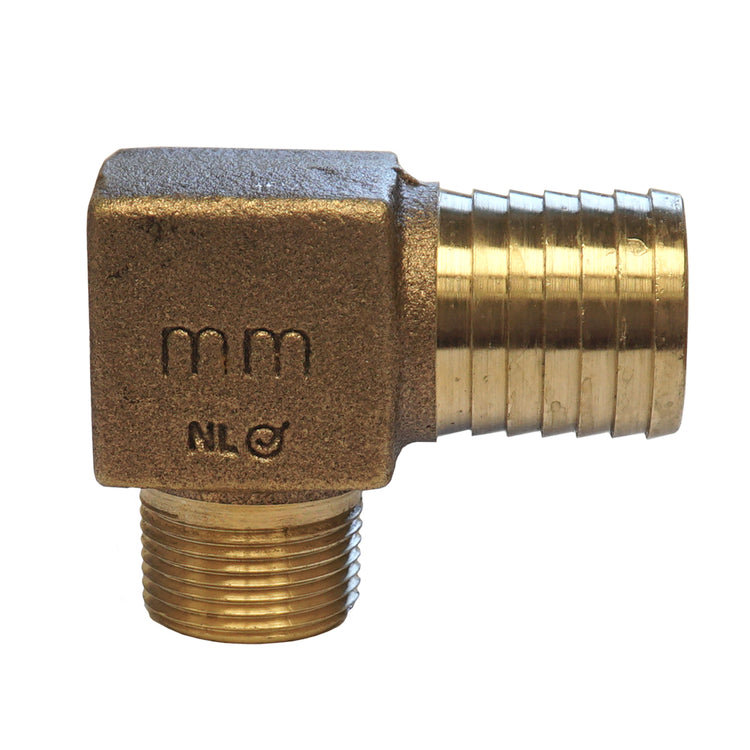 No-Lead Bronze Combination MIP Elbow – Durable Plumbing Fitting