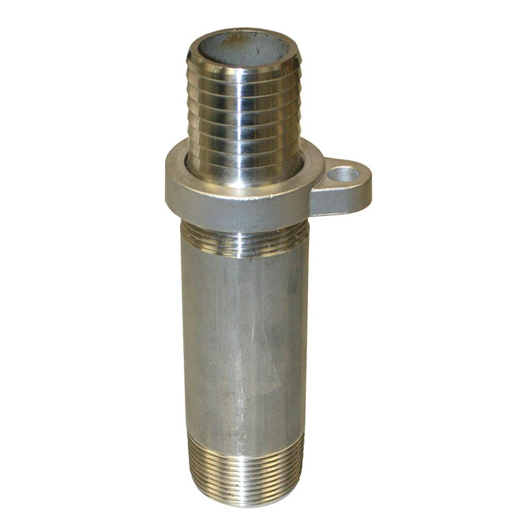 Stainless Steel Venturi Adapter with Rope Lug – MIP to Plastic Pipe | SSVAL