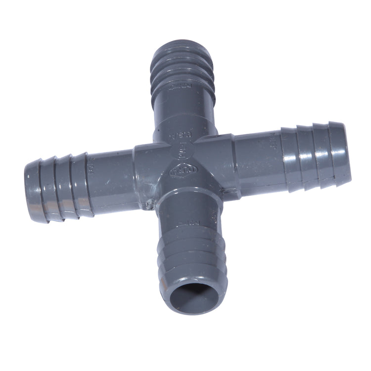 PVC Insert Cross – Plastic Pipe Fitting Connector