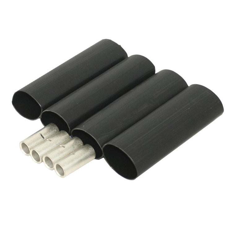 Splice Kit with Extra Heavy-Duty Black Heat Shrink Tube | BSKEH