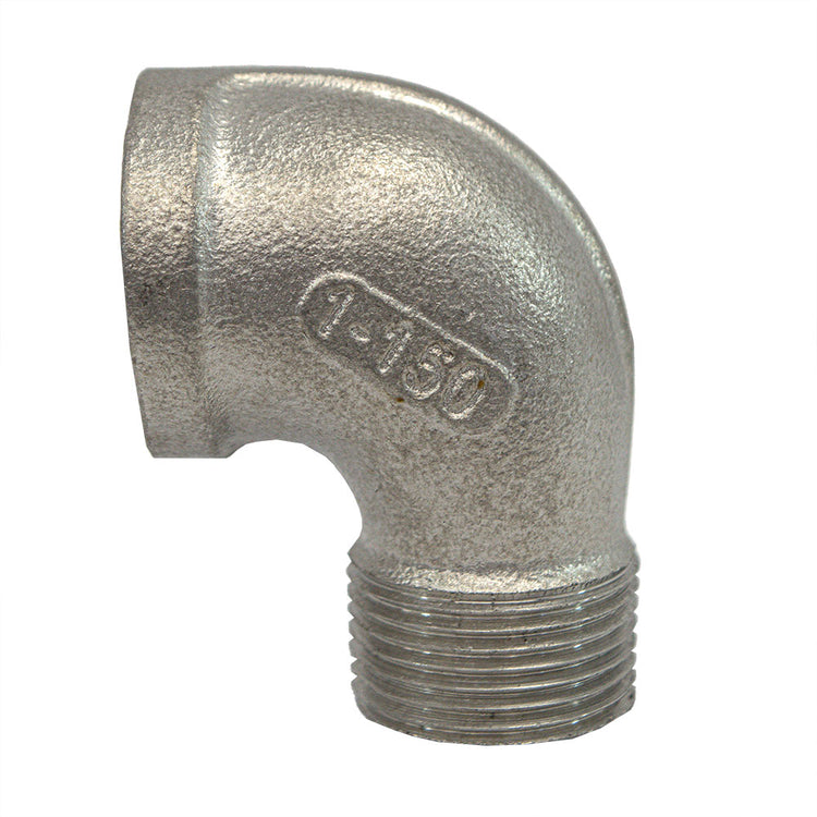 Stainless Steel Street Elbow – Female Iron Pipe (FIP) to Male Iron Pipe (MIP) | SSTEL