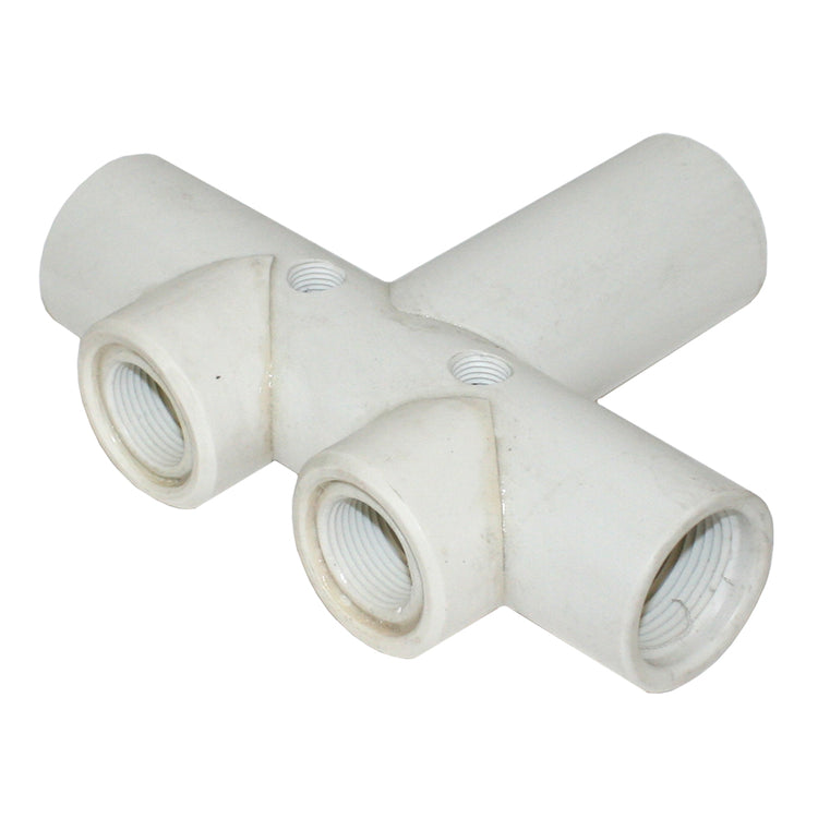 PVC Tank Tee – Durable No-Lead Tee for Pressure Tank Connections