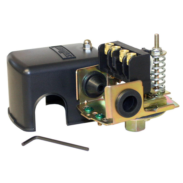 Heavy Duty Pressure Switch (No Lead) – 2HP, 230V, Durable Construction with Secure Brass Wiring | MPSHD