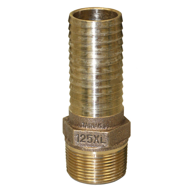No-Lead Bronze Male Adapter – MIP to Plastic Pipe with Hex Head