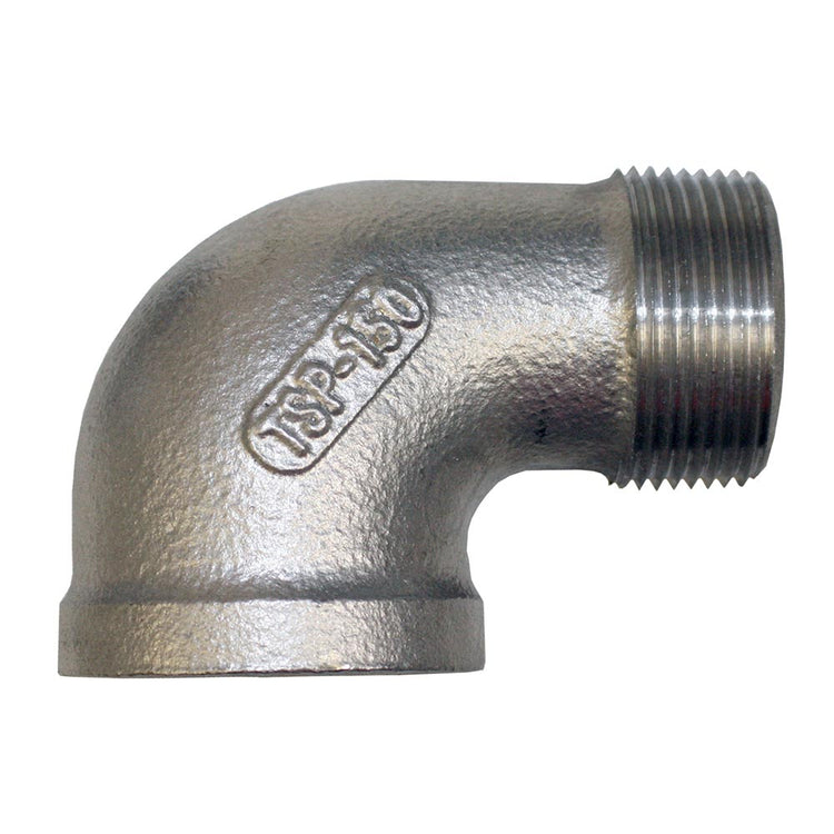 Stainless Steel Street Elbow – Female Iron Pipe (FIP) to Male Iron Pipe (MIP) | SSTEL