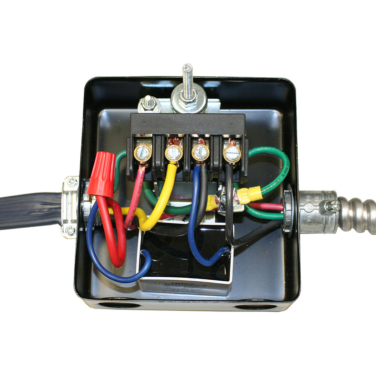 Control Switch for Water Systems and Pumps Eliminates control Box Adds Control Capacity into Pressure Switch