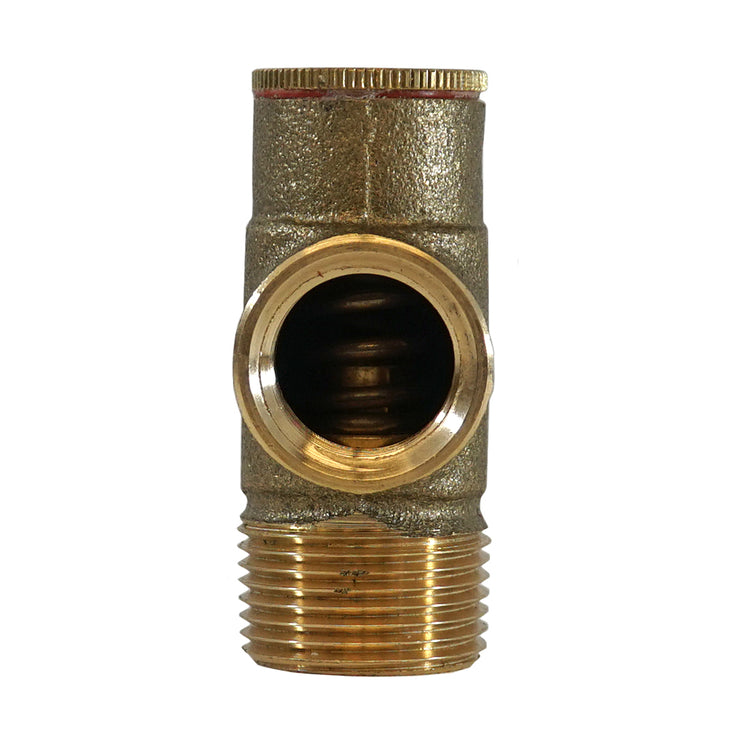 Brass (No Lead) Pressure Relief Valve – 75 PSI & 100 PSI Options | Cold Water System Protection | PRV