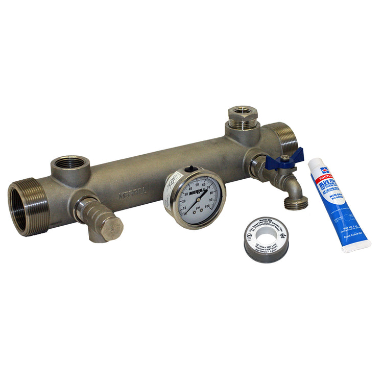 Stainless steel Kit w/ Thread Sealant & Thread Tape | SSMK20010TS