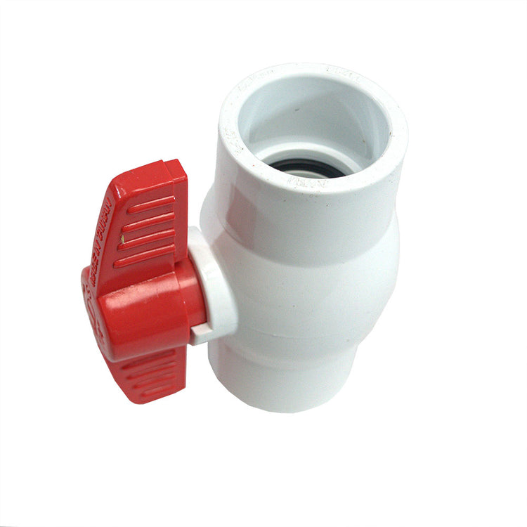 PVC Ball Valve – Full Port | High-Flow Direct Glue Connection