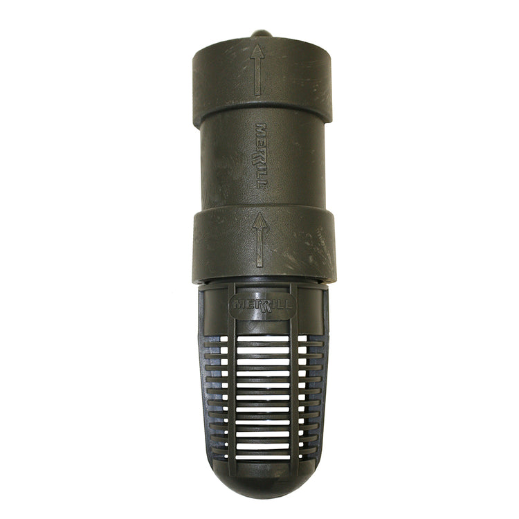 Molded Polymer Foot Valve – Spring-Loaded Non-Corrosive Check Valve