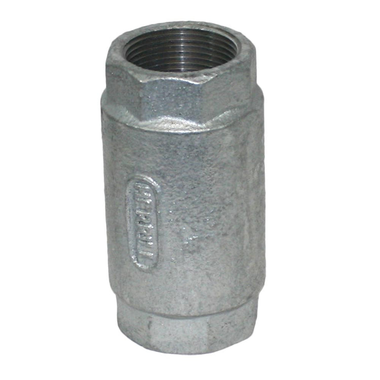 Merrill 500 Series Check Valve – Zinc-Plated, No-Spin Poppet, Heavy-Duty & Corrosion-Resistant | CVI