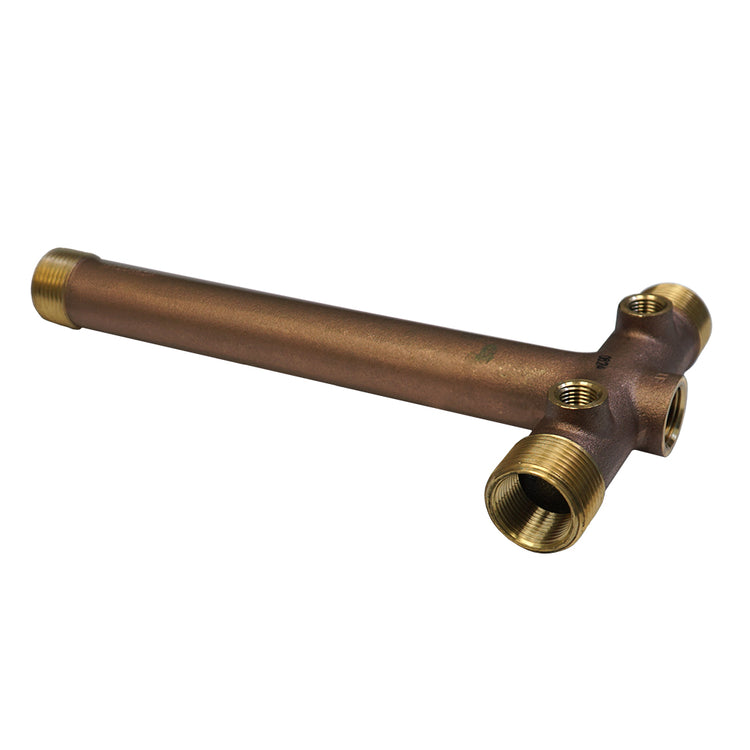 1" No Lead Brass Tank Tee – Cast, Durable Water Well Plumbing Fitting | BATNL1
