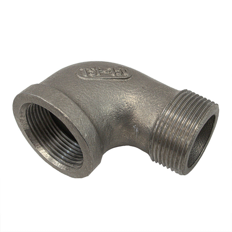 Stainless Steel Street Elbow – Female Iron Pipe (FIP) to Male Iron Pipe (MIP) | SSTEL