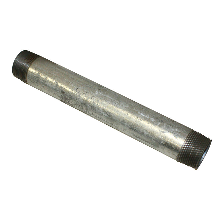 Galvanized Steel Pipe Nipples – Threaded, Multiple Sizes