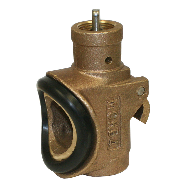 4" No Lead Brass Body Assembly w/ 1" Drop Pipe Tapping | MCKBNL410