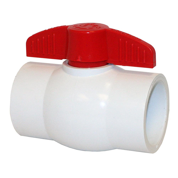 PVC Ball Valve – Full Port | High-Flow Direct Glue Connection | PVCBV