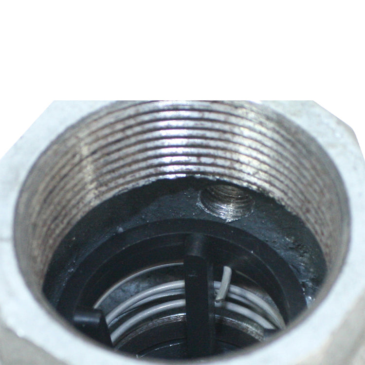 Merrill Double Tap Check Valve – Zinc-Plated, No-Spin Poppet, Dual Taps | CVIT