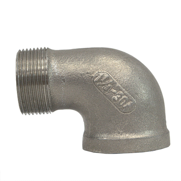 Stainless Steel Street Elbow – Female Iron Pipe (FIP) to Male Iron Pipe (MIP) | SSTEL