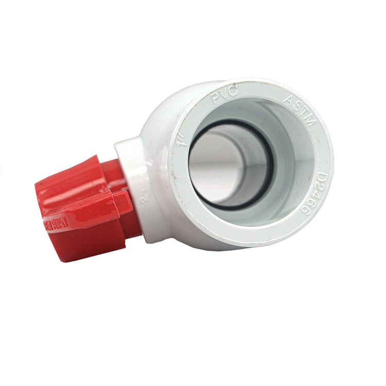 PVC Ball Valve – Full Port | High-Flow Direct Glue Connection