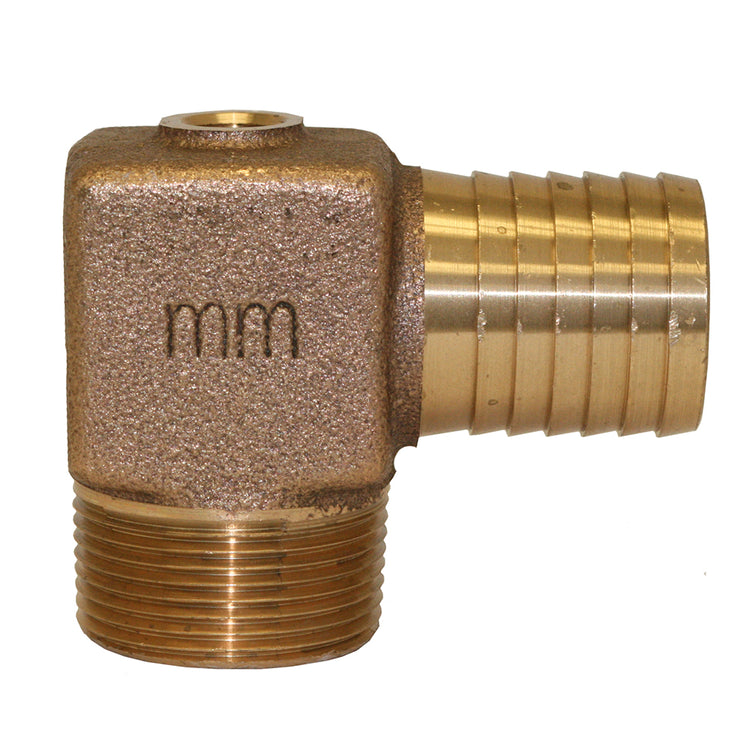 Red Brass Ground Source Elbow – Durable Plumbing Connector