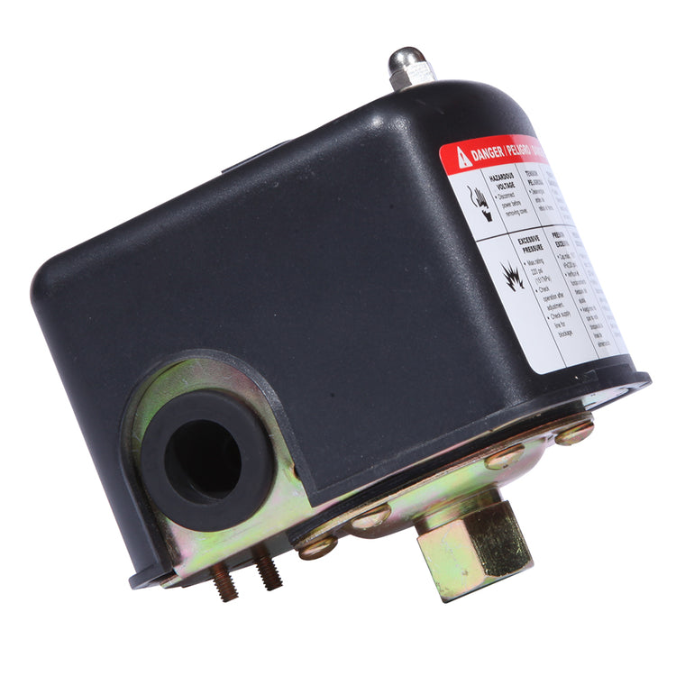 Heavy Duty Pressure Switch (No Lead) – 2HP, 230V, Durable Construction with Secure Brass Wiring | MPSHD