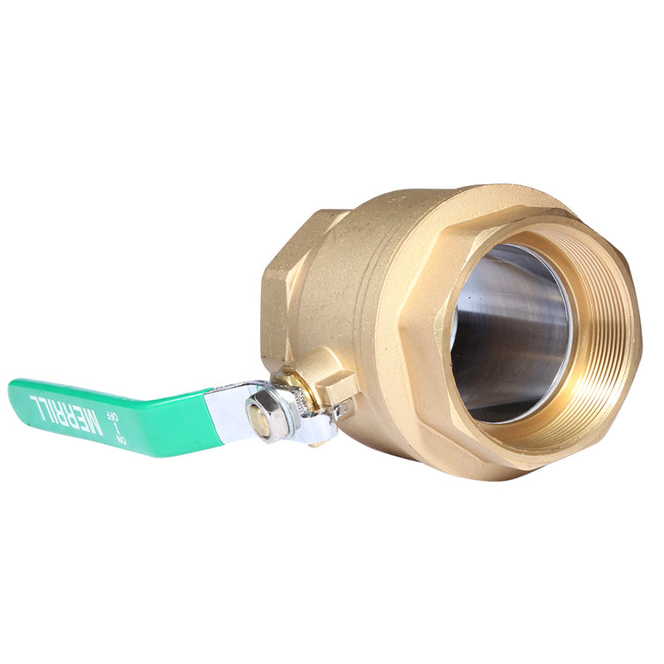 Brass (No Lead) Ball Valve – Durable, Lead-Free Control Valve for Water Systems