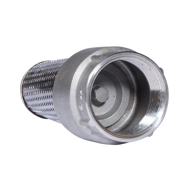1100E Series Foot Valve (Stainless Steel Viton O-Ring, Stainless Steel Screen) | FVSE