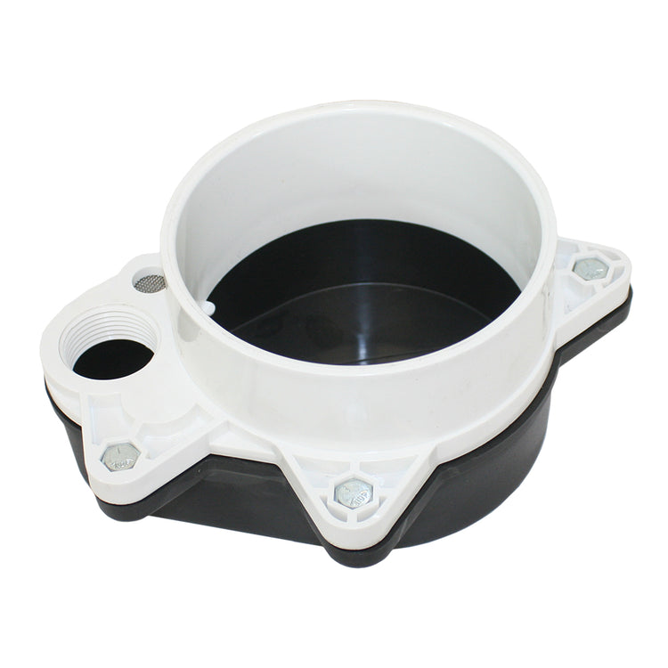 WCOPP Series Sanitary Watertight Cap with 3 or 4 Bolt Holes – UV Resistant Molded Plastic