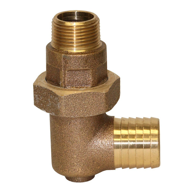 Red Brass Geothermal Union Adapter – Corrosion-Resistant Connector for Ground Loop Systems