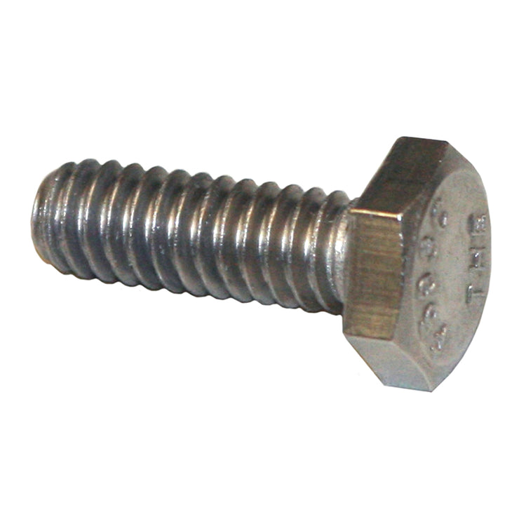 BOLT, HEX, 1/4-20UNC X 5/8", SS
