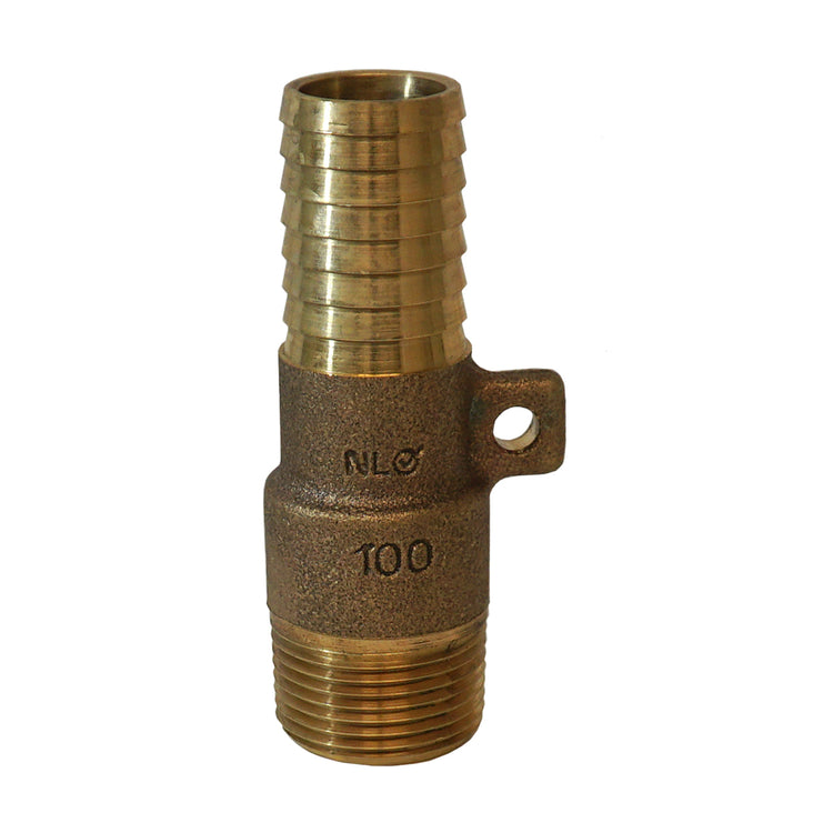 Bronze No-Lead Rope Adapter for Submersible Pumps – Includes Safety Eyelet