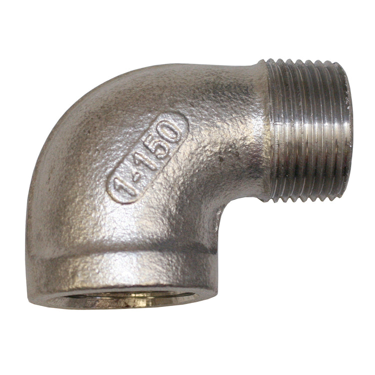 Stainless Steel Street Elbow – Female Iron Pipe (FIP) to Male Iron Pipe (MIP) | SSTEL