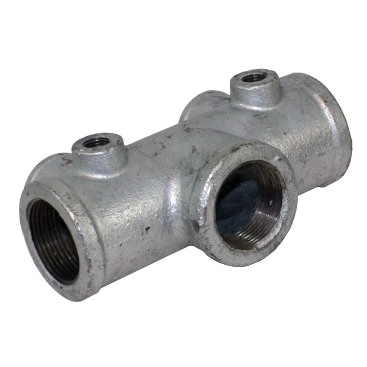 Galvanized Tank Tee – Ductile Iron with NPT Tappings | For Pressure Switch & Gauge | ATB