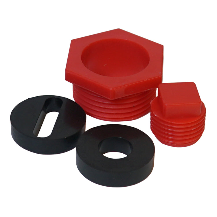 WS Series Cast Iron Well Seal – Single Drop Pipe with Split Top Plate, Cable Tapping & Vent | WS Split