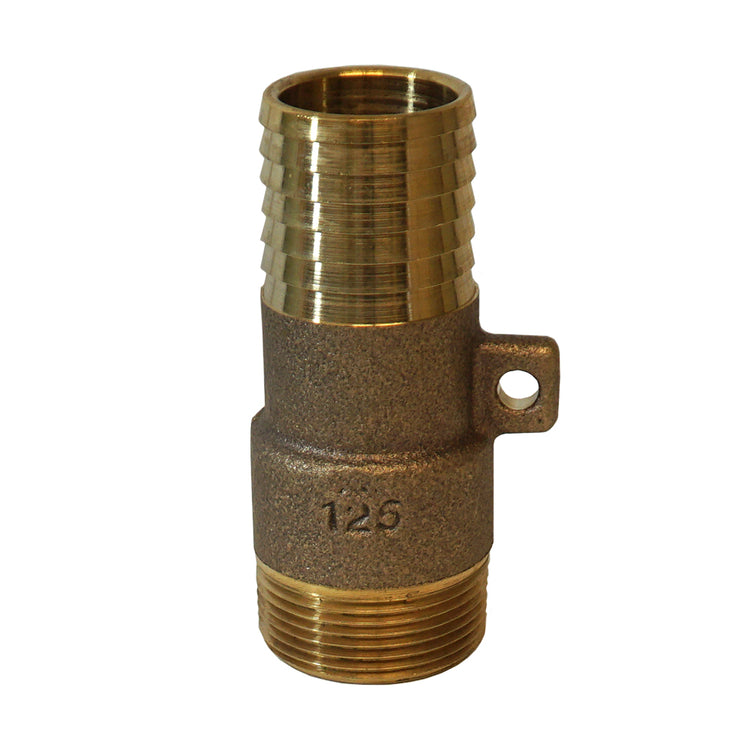 Bronze No-Lead Rope Adapter for Submersible Pumps – Includes Safety Eyelet