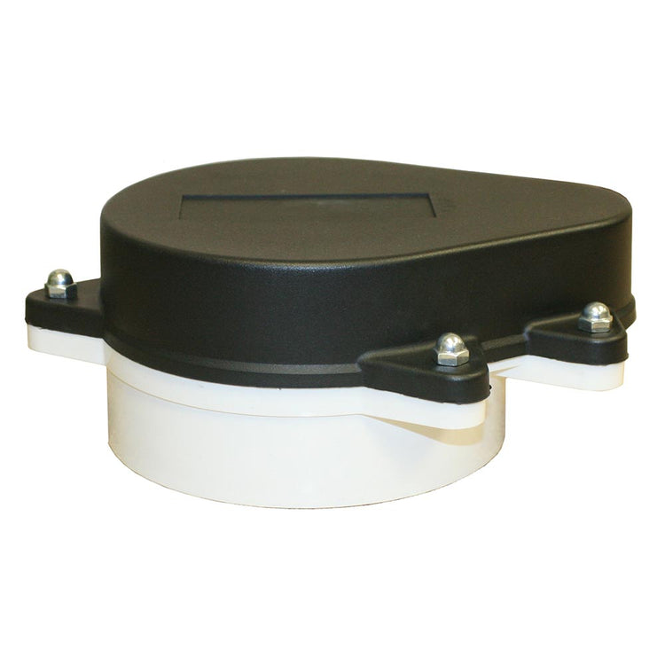 WCOPP Series Sanitary Watertight Cap with 3 Bolt Holes – UV Resistant Molded Plastic | WCOPP