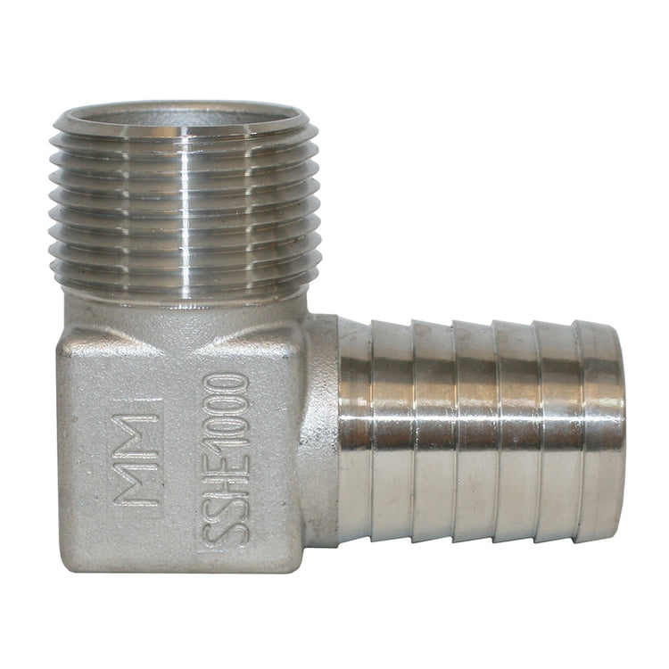 Stainless Steel Combination Elbow – Plastic to MIP