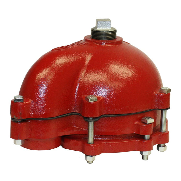 O.D. WCB Series Sanitary Watertight Cap – Conduit Tapping, Vent, Ground Screw | Durable Aluminum Top & PVC Bottom | WCBG