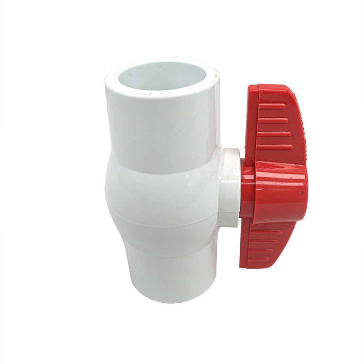 PVC Ball Valve – Full Port | High-Flow Direct Glue Connection