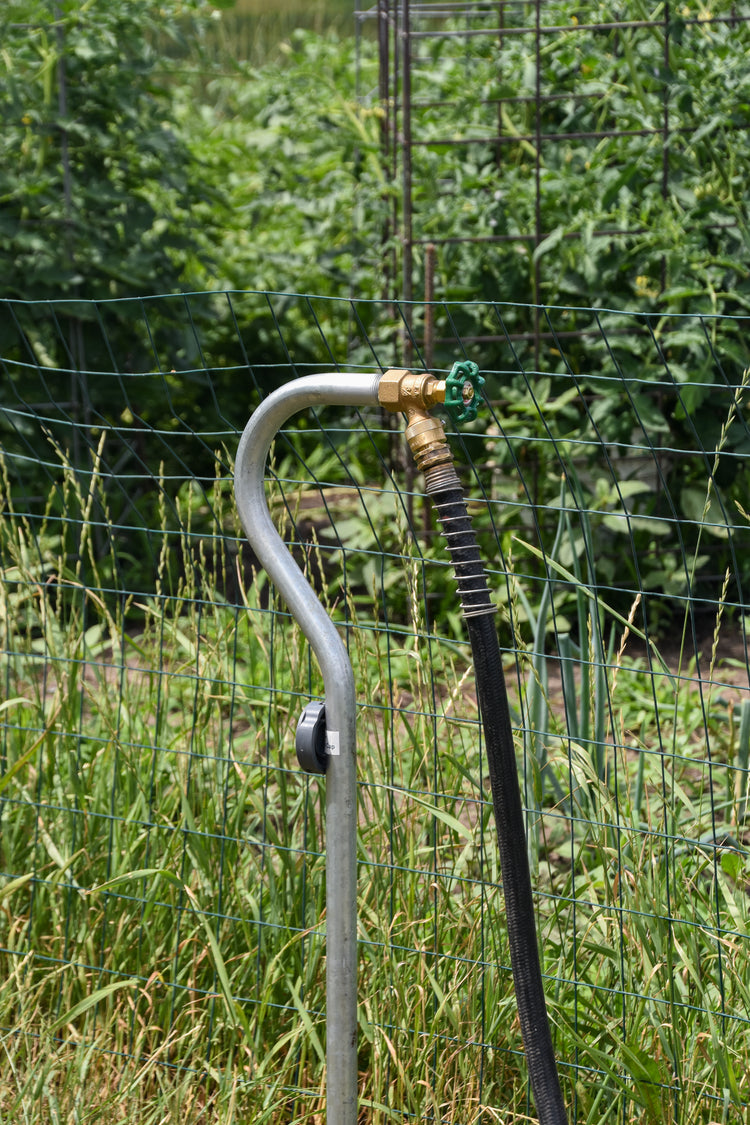 Hide-Drant Removable and Sanitary Hydrant | Curved Hidedrant