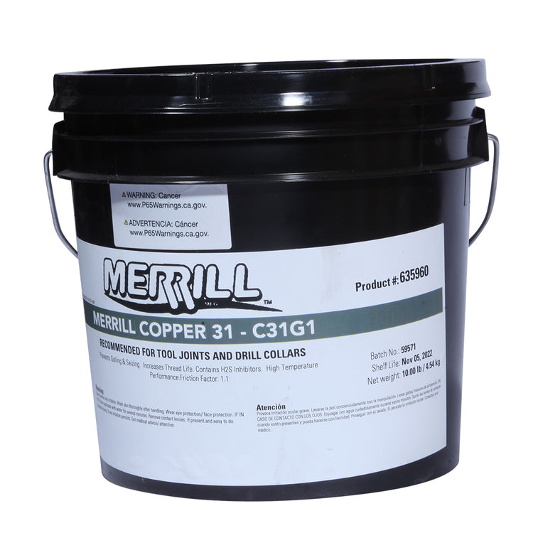 Gallon Merrill Copper 31 Well Drilling Lubricant (Limit -15F)