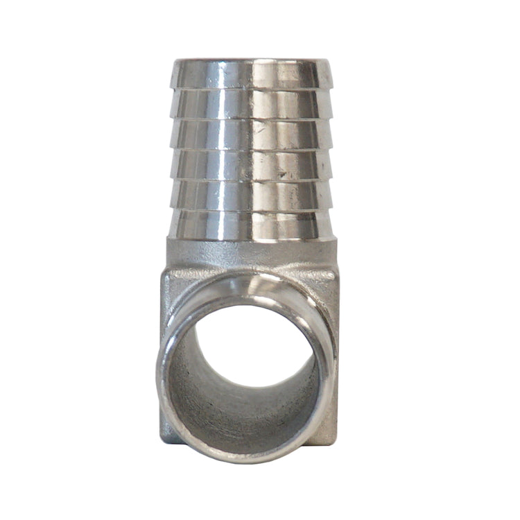 Insert Stainless Steel Tee – Durable 304 Stainless Steel Fitting for Flexible Poly Pipe