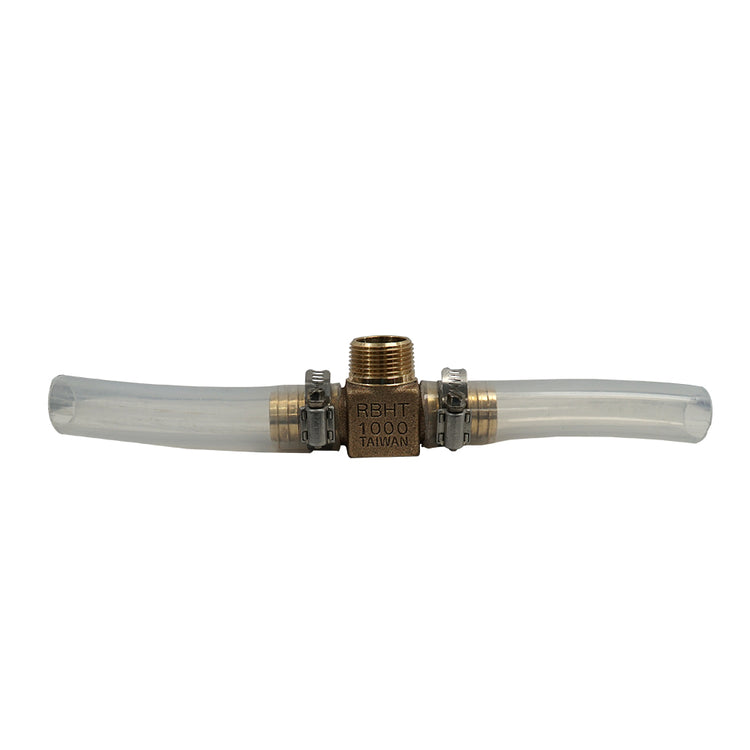 Bronze Tee for Yard Hydrant – No Lead, Heavy-Duty Plumbing Fitting