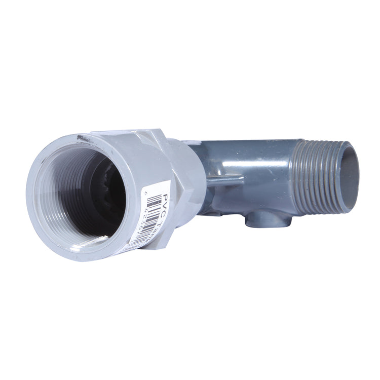 Heavy-Duty PVC Tank Tee with Dual Top Tappings